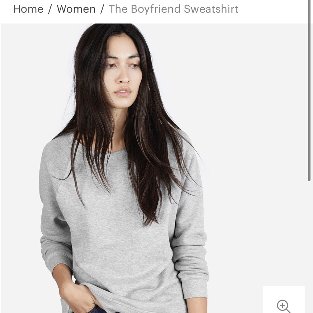 Everlane boyfriend sweatshirt